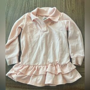 Nike babygirl blush polo tennis dress 24 m